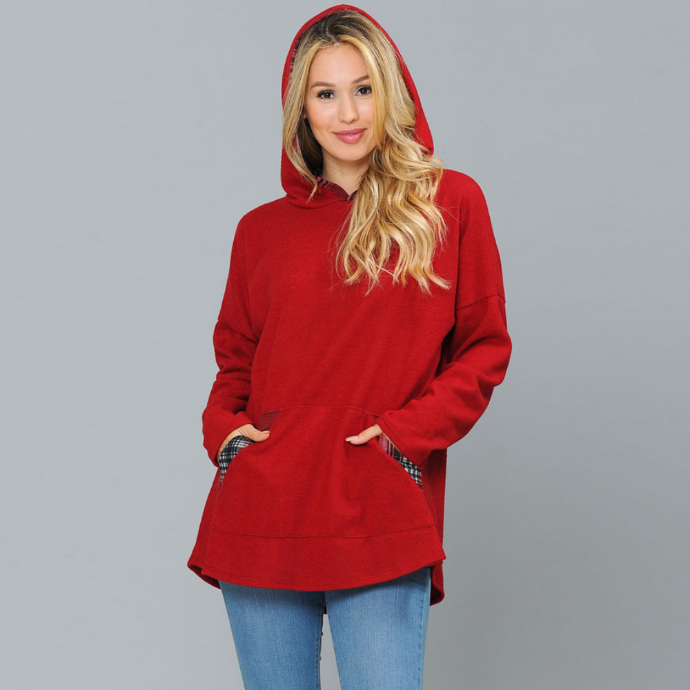 3 PACK: Contrast Trim Pullover Hoodie